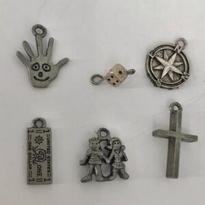 🌞10 for $15 Bundle of 6 Bracelet Charms